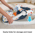 Fisher-Price Portable Baby Chair, Darling Dots Sit-Me-Up Floor Seat with BPA-Free Teether & Clacker Newborn