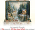 290 13.4 12.9in Suitcase Scenery-Nordic Forest Wooden Christmas Puzzles Adults, Pieces Wood Puzzle with Unique Animal