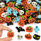 YGAOHF 60 Pack Halloween Mini Erasers - Cute Pumpkin Ghost Bat Erasers for Kids, Party Favors