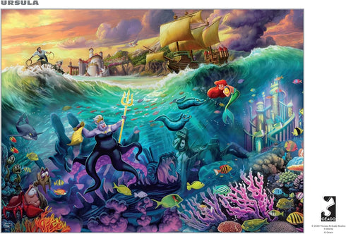 Buffalo Games - Silver Select - Ursula - 1000 Piece Jigsaw Puzzle for Adults, Finished Size 26.75 x 19.75