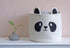 T&T Homewares Small Cute Panda Bear Basket for Kids Room Decor, Baby Shower, Baby Laundry Organizer