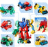 3 4 5 6 7 8 iPlay, iLearn Kids Dinosaur Transforme Robot Toy, Magnetic Construction Trucks Transform into Dinosaurs