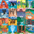 Little Park Ranger 500 Piece Family Puzzle from Mudpuppy - Beautifully Illustrated Portraits of U.S. National Parks, 20" x 20", Provides Hours of Puzzling Fun, Ages 8+, Puzzle Image Insert Included