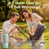 120W 18000mAh 316 Portable Bottle Warmer with Fast Heating, Portable Milk Warmer for On-the-Go Use, Rechargeable