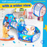 3PC Kids Ball Pits for Toddlers with Kids Play Tent, Kids Tunnel for Baby, Children Pop Up Indoor/Outdoor Playhouse Toy