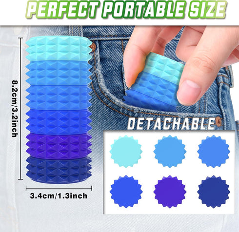 Detachable Magnetic Little Ouchies Pain Fidget Toys,Spiky Pain Stim Fidget Sensory Toys for Adults Stress Relief,Easter
