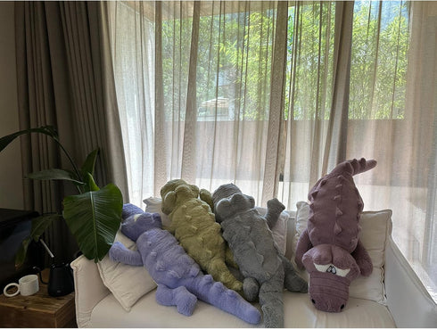 Hofun4U 46 inch Alligator Plush Pillow, Alligator Stuffed Animal, Home Decoration Christmas Valentines Birthday Gift