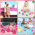 Honoson Flamingo Rubber Duckies, 50 Pcs - Pink Floating Bath Toys for Baby Shower Party Favors & Classroom Prizes