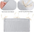 GEEHUA 2 Cotton Baby Bedside Hanging Storage Bag, Pockets Cotton Bedside Hanging Bags Baby Bed Organizer Crib Organizer