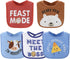 The Peanutshell Baby Boy Bibs Set, Terry Cloth, Eating, Drooling, Teething Essentials, 10 Pack, Funny Sayings in Camo