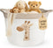 Giraffe Storage Basket for Nursery Large 15x11 Cotton Rope Bin with Soft