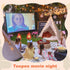 Tiny Land Kids Teepee Tent: With Lights & Campfire Toy, Washable Foldable Indoor Outdoor Play Tent for Girls & Boys