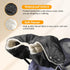 Stroller Hand Muff, Thick Gloves Anti-Freeze, Hand Warmer Muff with Fleece, Waterproof, Windproof, Universal Size for Pushchairs