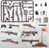 Weapons Pack Military Accessories, U.S Field Force Weapons Toy Set, Compatible with Major Brand, 3 Years Old+
