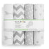 BaeBae Goods Premium Crib Sheets for Baby Boys and Girls, 4 Pack, Soft and