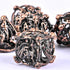 DND Metal Dice Set, UBEUCK 7PCS Skull and Dragon Dice for Dungeons & Dragons, Ancient Red Copper