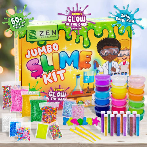 10-12 7-12 Ultimate Slime Kit for Girls | Perfect Toys for Girls Years Old | Complete DIY Slime Making Kit for Kids