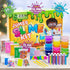 10-12 7-12 Ultimate Slime Kit for Girls | Perfect Toys for Girls Years Old | Complete DIY Slime Making Kit for Kids