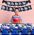 Gamer Birthday Decoration Kit - Video Game Party Supplies for Boys, Includes HAPPY BIRTHDAY Banner, Plates, Cups,