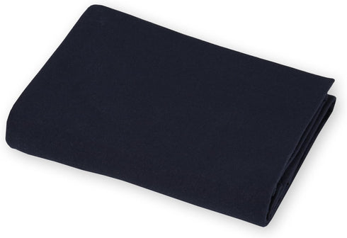 TL Care Supreme 100% Natural Cotton Fitted Crib Sheet, 52" x 28", Navy, Hypoallergenic Comfort
