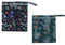 Unknown 2PCS Wet Dry Bag Baby Cloth Diaper Nappy Bag Reusable with Two