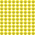 Vinsot 100 Pcs Stress Balls Bulk Smile Face 2 Inch Funny Stress