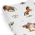 Country Sweet Jojo Designs Western Cowboy Boy Baby Changing Pad Cover Sheet Infant Newborn Diaper Table Change Mat