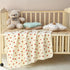 Brnabiou Ultra Soft 6-Layer Muslin 100% Cotton Baby Blanket 41"x41" Breathable Lightweight Strawberry