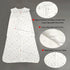 3-Ways 4 3-9 Swaddle Sack for Baby Sheep Pattern Adjustable Swaddling Sleeping Bag Cotton Wearable Blanket for Newborn