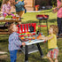 35pcs Set, Set, Set, Playset Set, Playset Kitchen Toy Toy BBQ Grill Cooking Toy Little Chef Play, Kids Grill