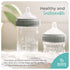 (6+ (2-Pack) Mason Bottle Flexible Flow Nipples Months) Silicone Baby Bottle Nipples, Fits Any Regular-Mouth Mason Jars