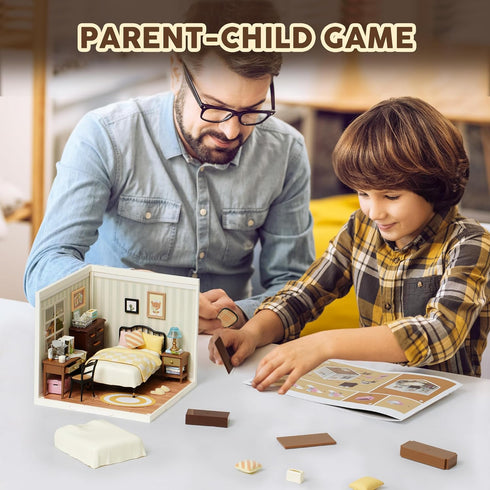 Super Creator-Mini Blocks Model Building Set - Miniature Plastic House Kit for Teens 8-12, DIY Crafts/Hobbies (Sweet