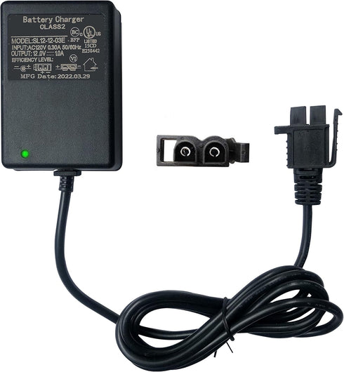FLHFULIHUA 12 Volt Charger for Kids Ride On Car Toys, Power Supply Adapter for Yamaha Raptor 700R, Toyota FJ Cruiser