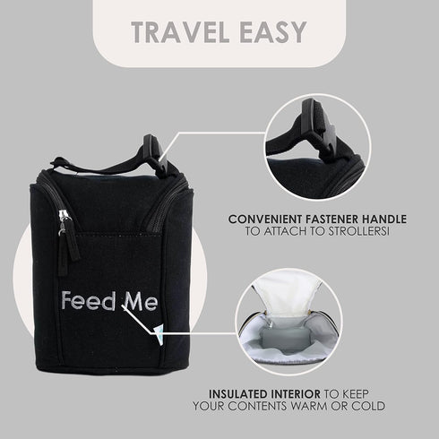 (4 Pack Packing Easy Baby - Diaper, Bottle, and Supplies - Organizer Pouches - Change, Feed, and Dress Me Brooklyn) |