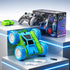 360 4WD 3+ Remote Control Car, Flips Rotating RC Stunt Car with USB-C Charge Modular Battery, RC Cars with LED Lights