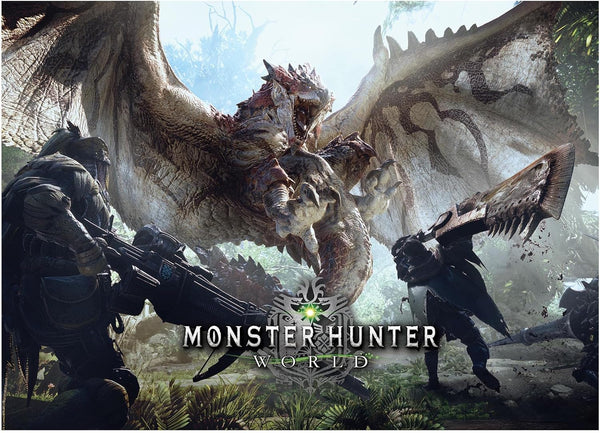 Monster Hunter Dragon Battle, 1000-Piece Jigsaw Puzzle for Adults, Brain Teaser, Educational Developmental Toys