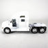T700 1:68 Pullback KiNSMART Kenworth Container Truck, Scale, Die Cast Metal Model, White with Decals, Action