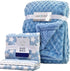 RTE Newborn 5 Piece Plush Baby Blanket and Receiving Blanket Gift Set, Boy