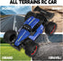 1/16 20 2WD 6-12 Scale Remote Control Monster Truck, + km/h Outdoor Off Road Hobby RC Truck With LED light