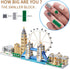 London Skyline Architecture Miniature Building Block Set - Architecture Series Model Toy, 3430 Pieces for All Ages