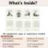 Raptor Studio, LLC Reset Somatic Therapy Cards with Exercises to Your Nervous System, Relieve Anxiety, Soothe Stress