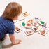 24 1+ 13 Felt Matching Game for Ages Soft and Safe for Ages Montessori Memory Game Sensory Flash Cards Best Educational