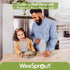 WeeSprout Suction Plates with Lids for Babies & Toddlers - 100% Silicone, Divided Design, Microwave & Dishwasher Safe
