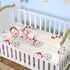 SyXIOP 28" 52" Cute Dalmatian Dog Cartoon Cooling Baby Mattress Protector Crib x Ultra Soft Crib Mattress pad