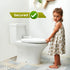Baby Toilet Lock by Wappa Baby - 9"L x 4"W, Easy Installation with 3M Adhesive, White (1 Pack)