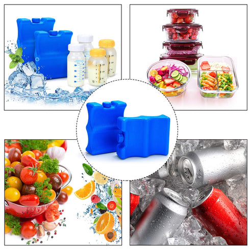 Packs (Pack 2), Packs 4-5 Luxja Reusable Ice for Breastmilk Storage of Breastmilk Bottle Ice for Breastfeeding Working