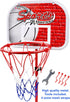 Basketball Hoop for Kids Toy Set - Adjustable Height Stand 2-4 ft for Indoor & Outdoor Play for Toddlers