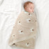 100% Cotton Baby Blanket, Soft Cozy Swaddle Receiving Blankets with Lovely Elephant for Newborn Boy Girls - Camel, 90 x