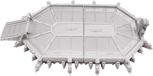 Grimdark Landing Platform Tabletop Terrain by War Scenery for Wargames and RPGs 28mm 32mm Miniatures