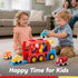 2-4, 2 3 4 5 4 Pack Vroomix JOVA Toddler Truck Toys for Age Carrier Transport Trucks for Kids Year Old Boy, Car Toys